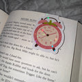 Strawberry Scoop Clock - Magnetic Bookmark