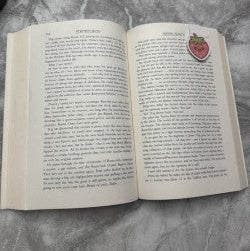 Strawberry Scoop Cutie - Magnetic Bookmark